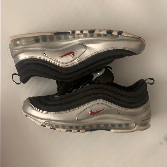 Nike Air Max 97 QS (Metallic Silver) Size 10 - Picture 4 of 6